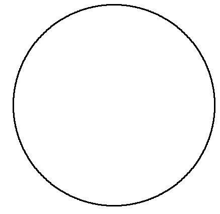 circle drawn with 3x3 gif