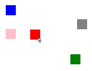 Add Ids and onClicks and Grab and Drop to Divs